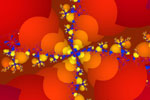 Rainbow Bubbles Fractal Wallpaper